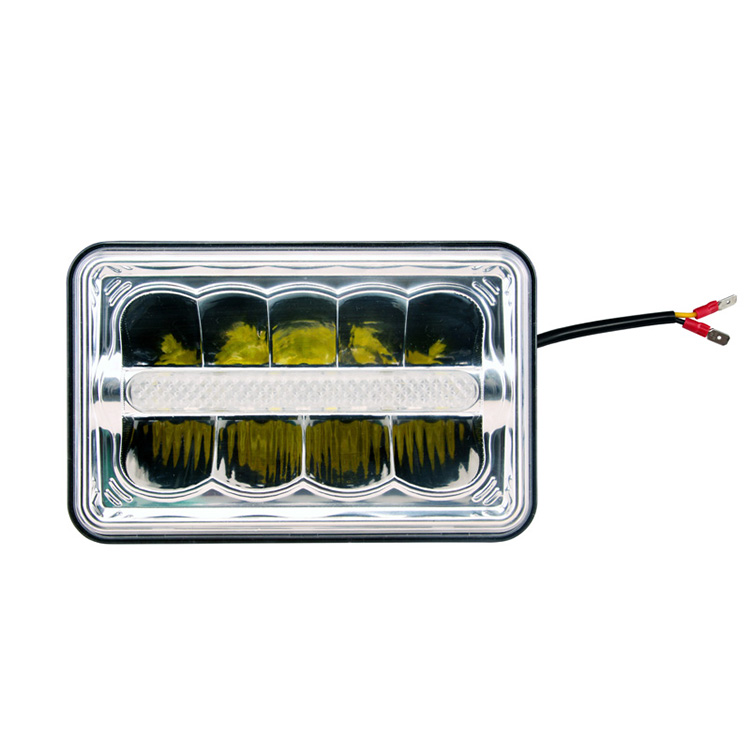 4x6 Led vairuojamas priekinis žibintas su tolimosiomis šviesomis