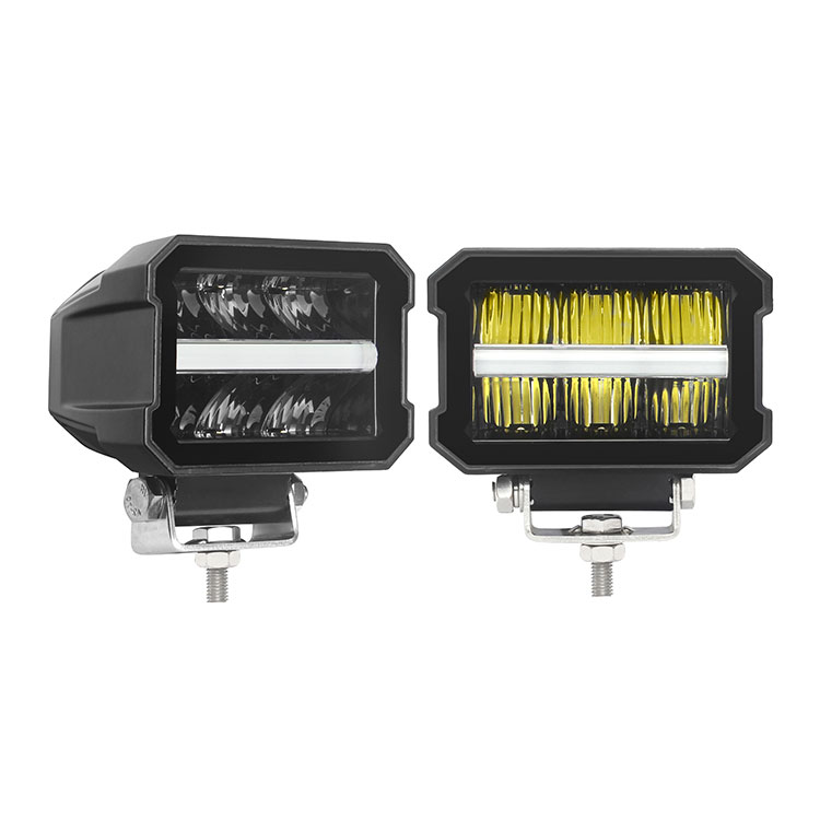 LED vairavimo žibintas su padėties apšvietimu